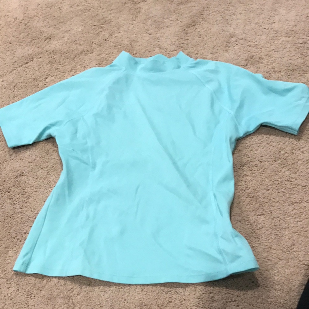 Lands End girls rash guard